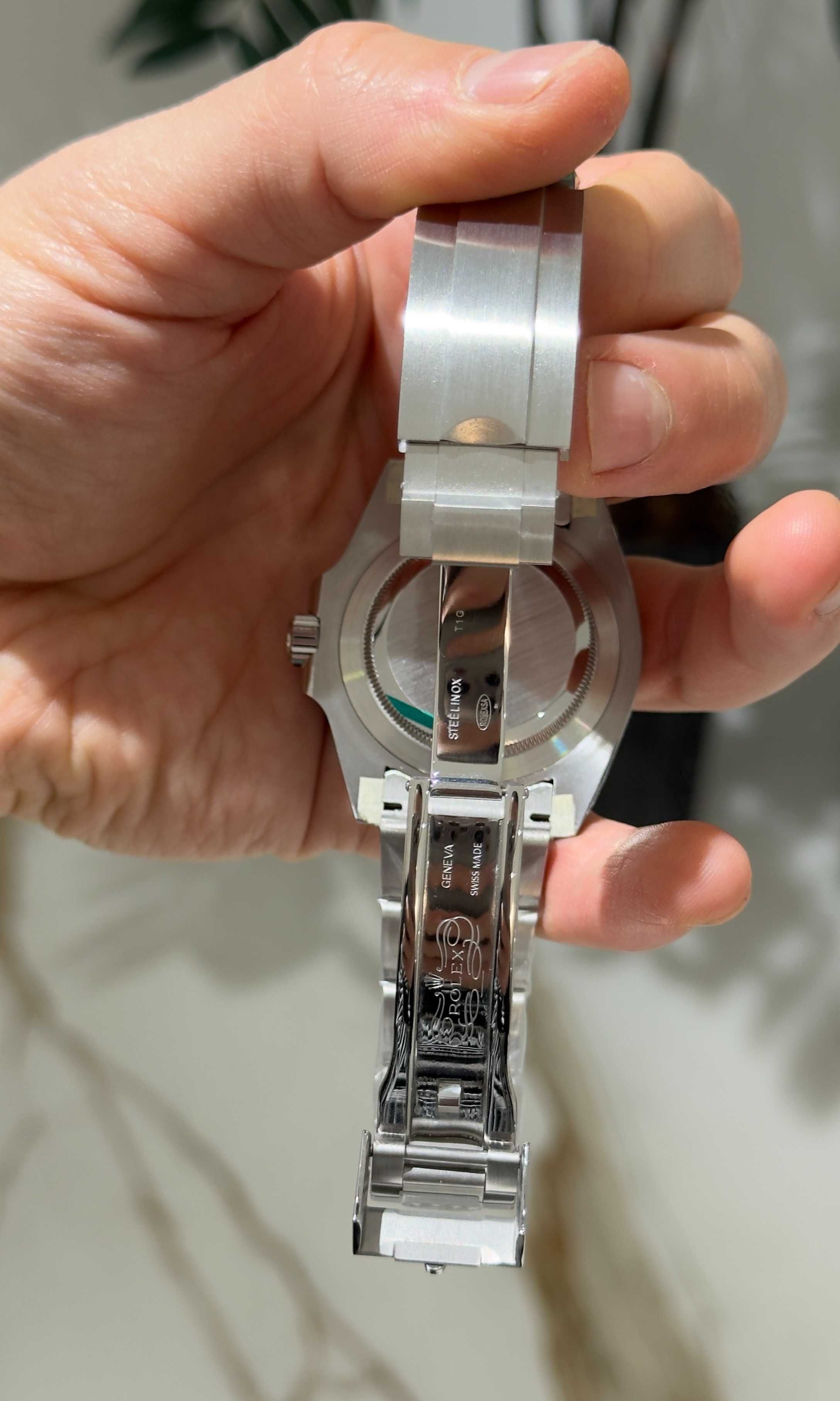 rolex submariner silver DATE 41mm