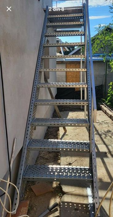 scarii metalice zincate exterioare la cela mai mic preț