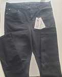 Blugi skinny, talie inalta, marimea 44, culoarea negru