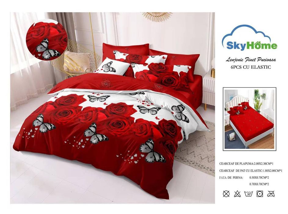 Lenjerii de pat diferite modele