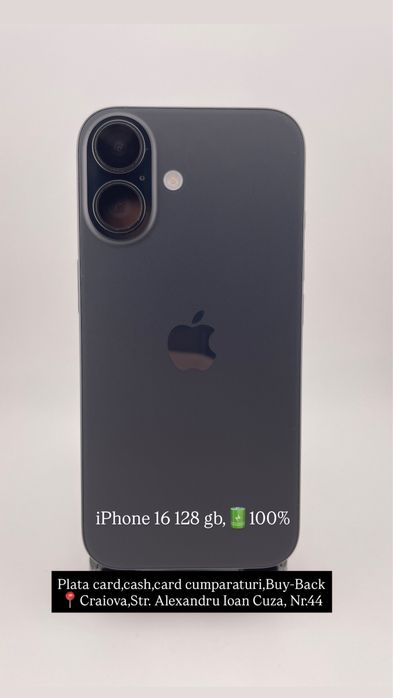 G Store Mobile: iPhone 16 128gb,100%