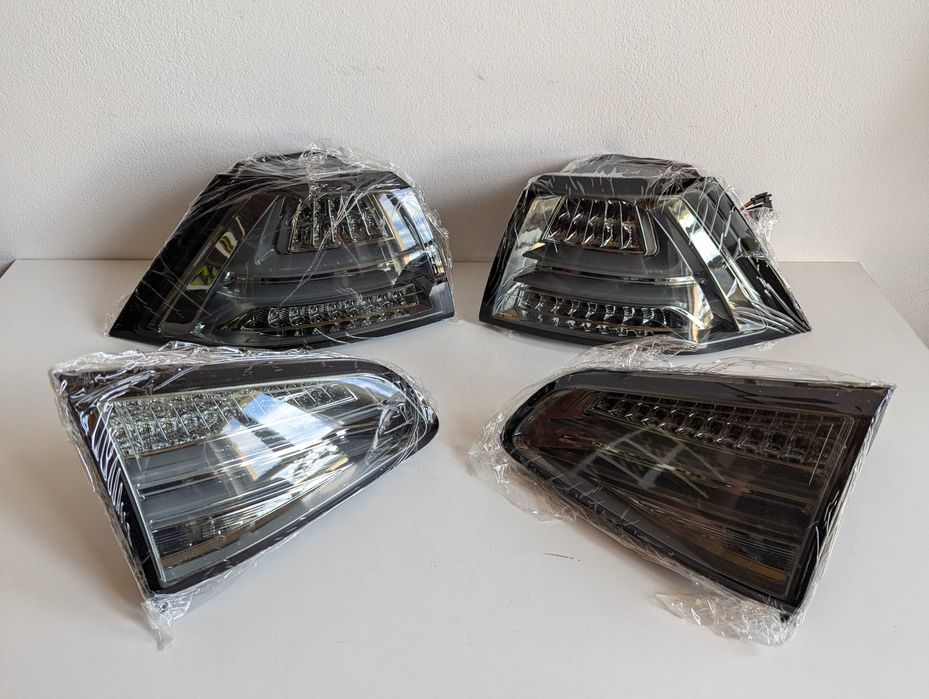 Лед стопове VW Golf 7 Тъмни Опушени Сиви LED Голф 7 Тунинг 2012-2017