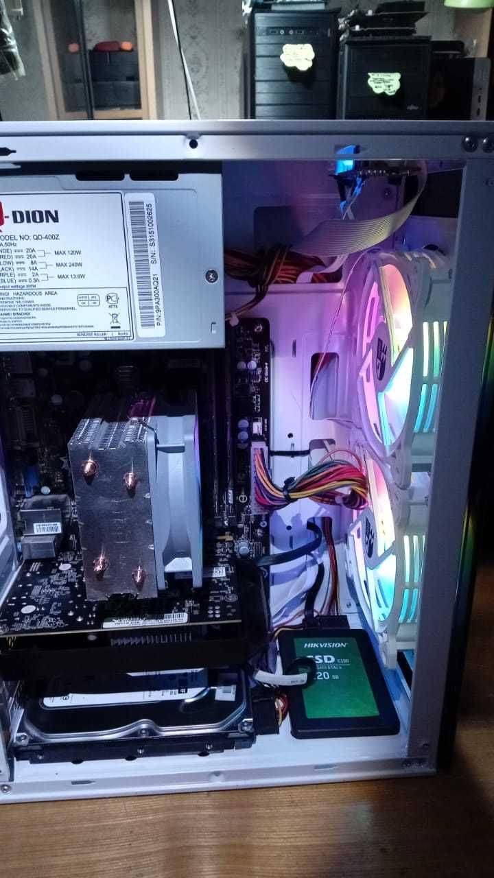 Продам игровой  Intel Core i5-4460/ОЗУ 12Gb/SSD120Gb/HDD500/GTX 1050ti