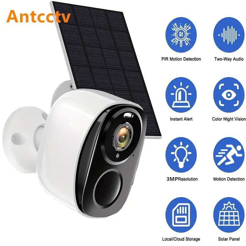 Соларна wifi камера с батерия - solar battery wifi camera BW4