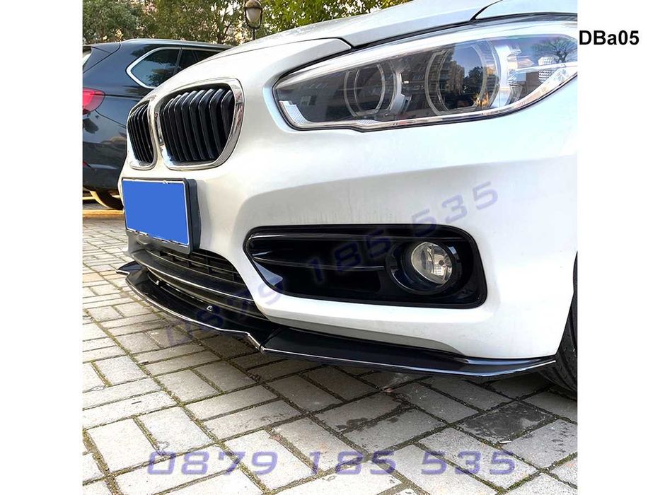Тунинг лип спойлер предна броня BMW 1 F20 F21 бмв ф20 ф21 добавка