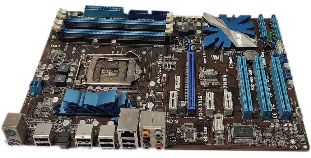 Дъно Дънна платка ASUS P7H55 LGA 1156 DDR3