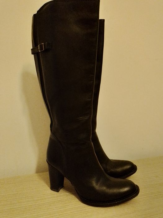 Cizme piele superbe, Bata, marimea 38