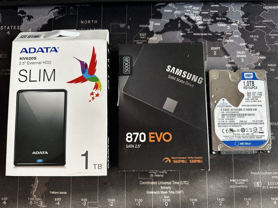 Хард дискове hard drives HDD Samsung Adata WD westerb digital