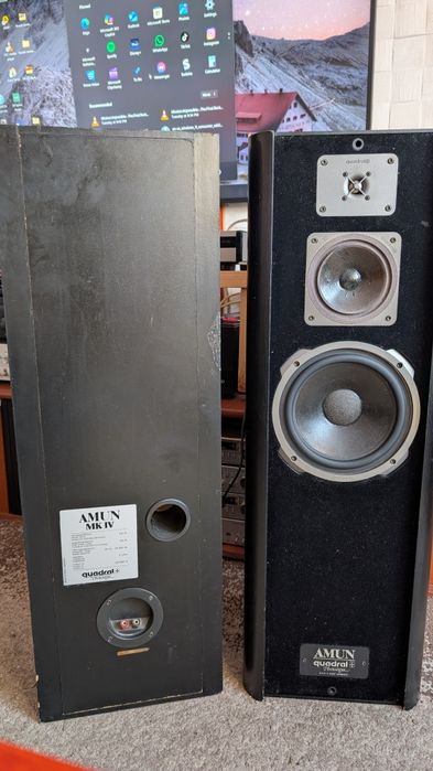 Quadral  amun mk4 ( schimb) boxe de podea de top