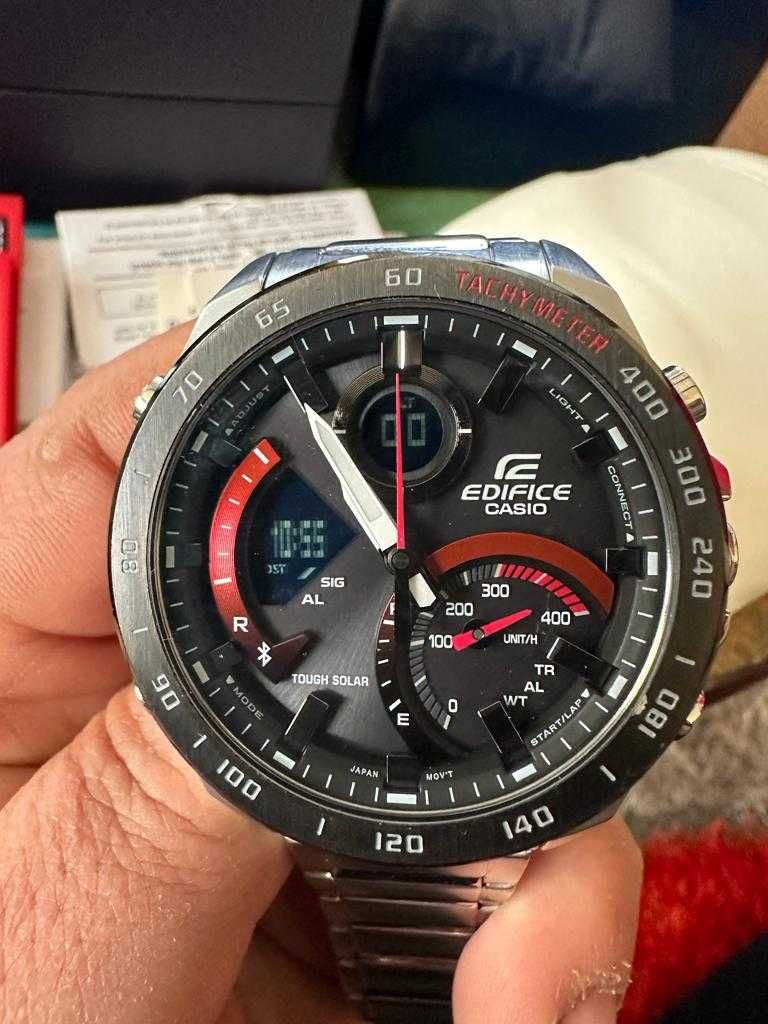 Ceas CASIO EDIFICE ECB-900DB-1AER 48mm Bluetooth