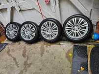 Лети джанти 17" 5х112 зимни гуми 235/45/17