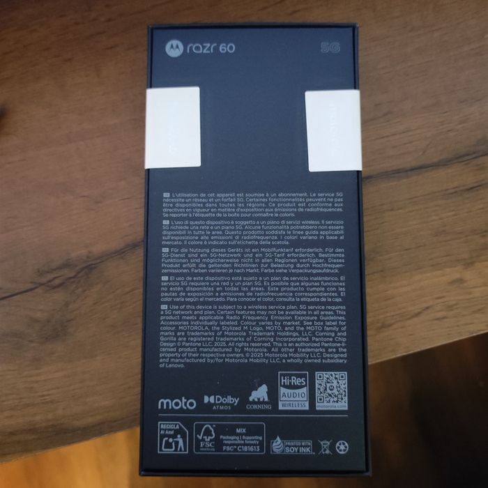 Motorola Razr 60 8GB, 256GB