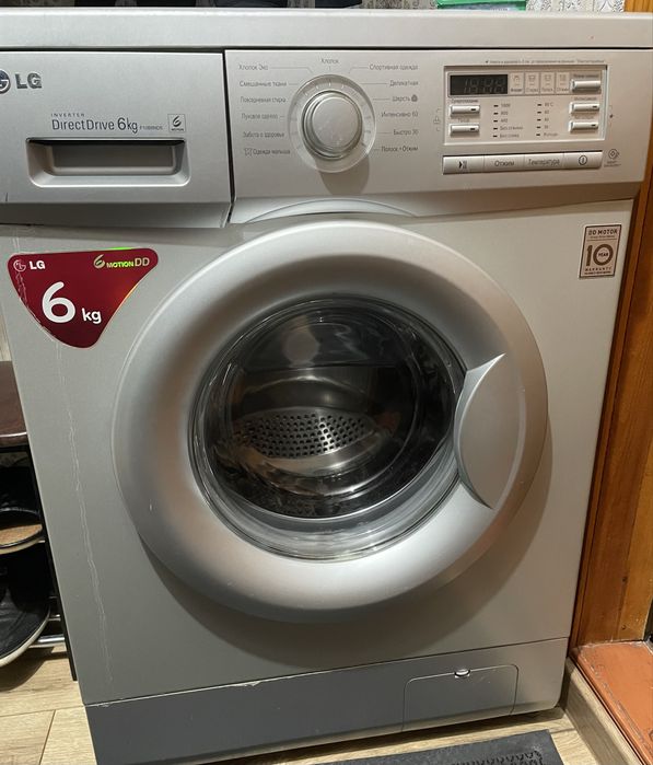 Стиральная машина LG-6kg и микровалновка