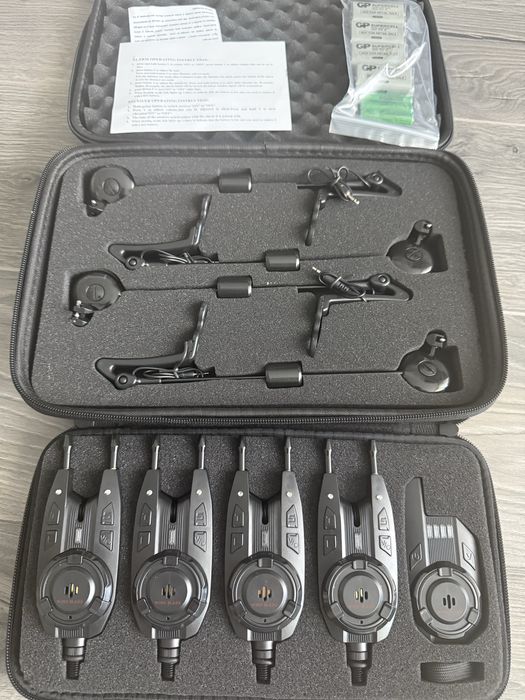 Set 4 avertizori + statie Wind Blade D5-W + 4 Swingheri cu penar