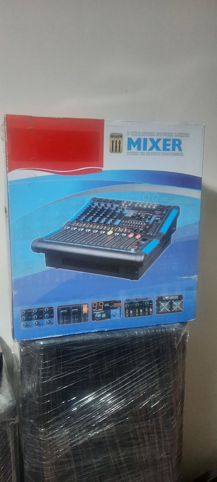 Микщерный Активный Пульт Toshkenda 8 kanal! Stereo kanal.  Dynacord.