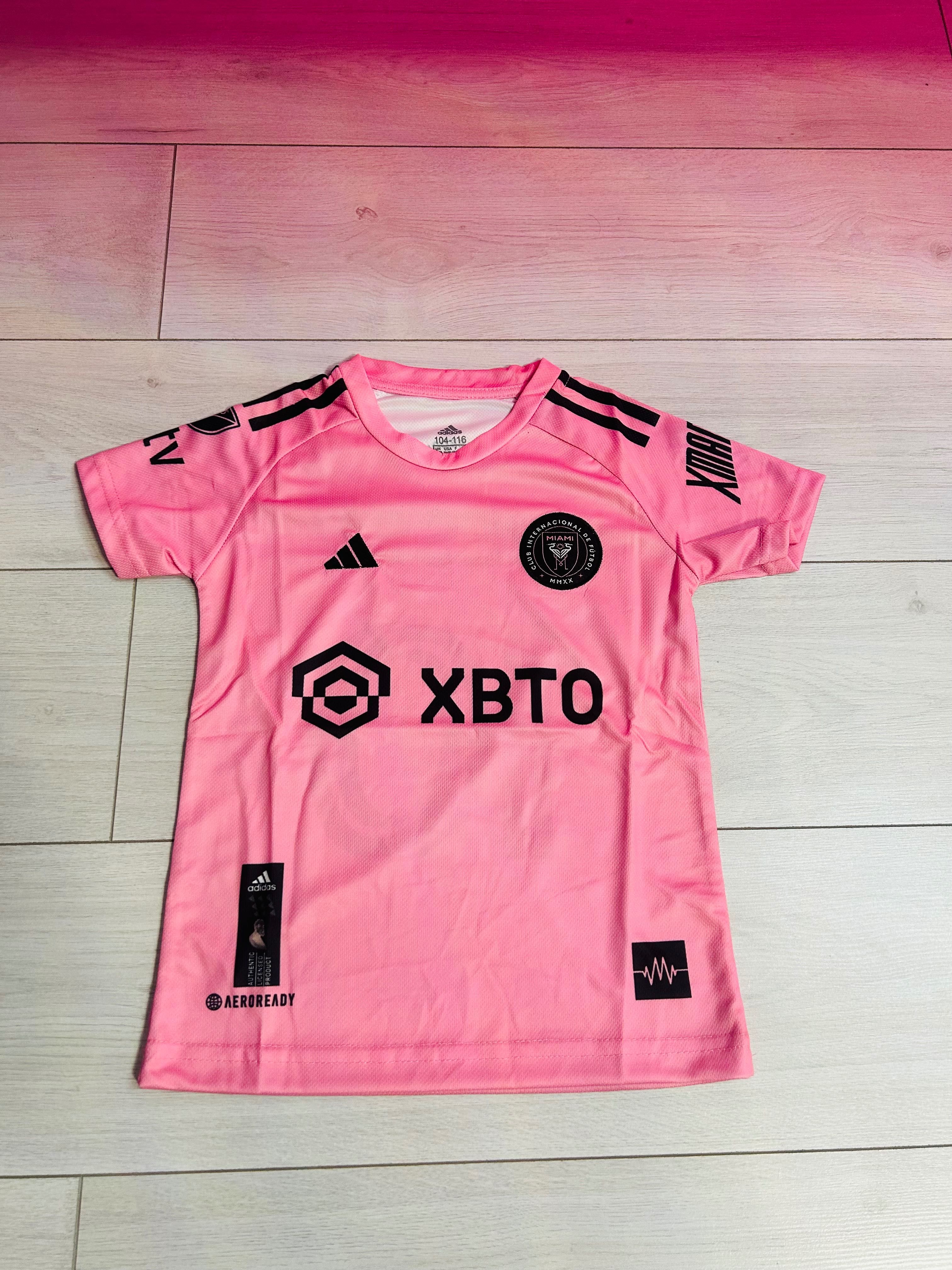 Compleu Fotbal Copii Inter Miami Pink edition Messi 10