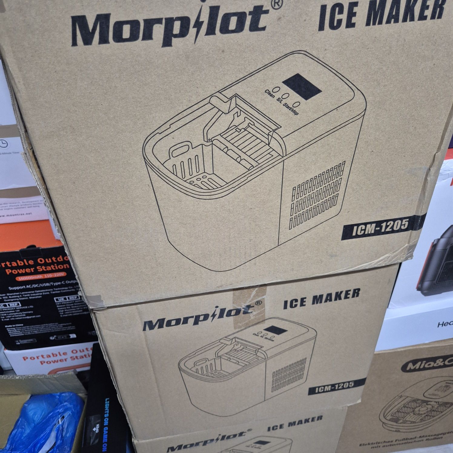 Ледогенератор  с LCD дисплей Morpilot,със  сапочистваща се функция