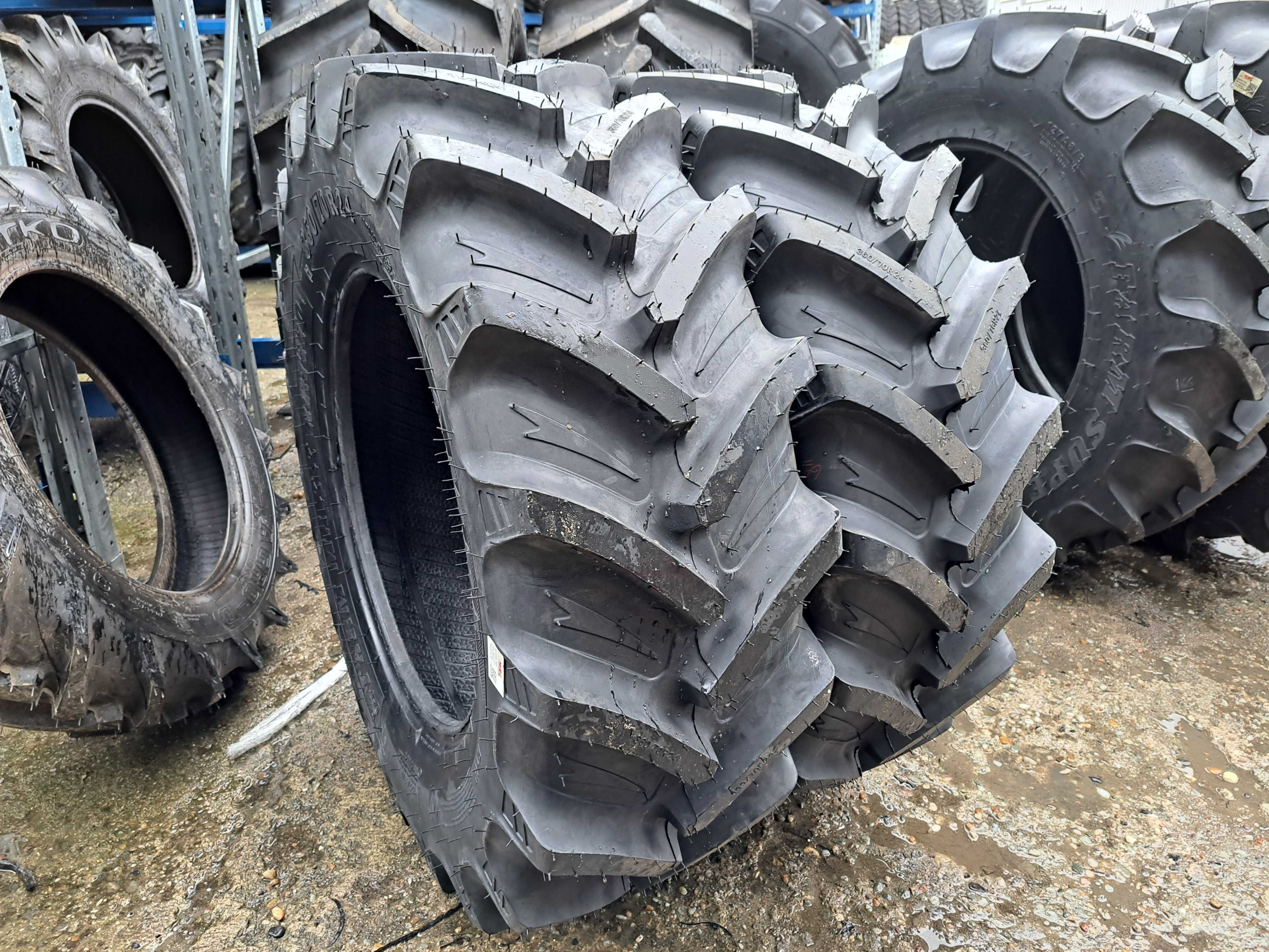 Anvelope noi 360/70R24 marca MRL cauciucuri radiale TRACTOR SAME