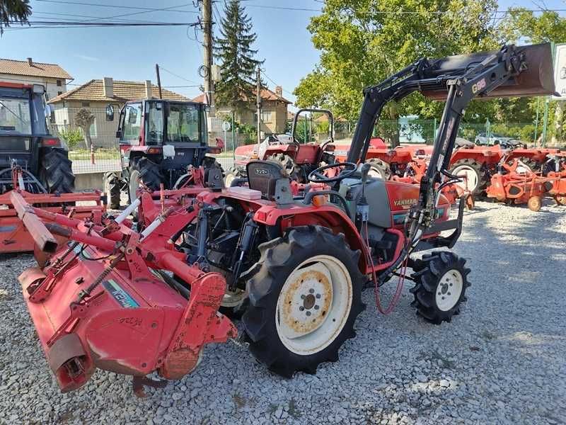 Японски трактор YANMAR AF220 20 к.с. 4WD с товарач - ДЖЕЙ ТРЕЙДИНГ