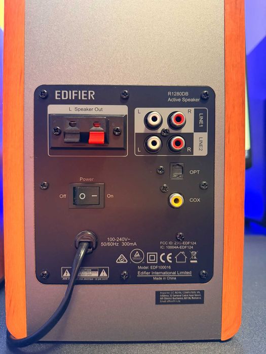 Boxe Edifier R1280DBB 42W Bluetooth + Telecomanda – Sunet excelent