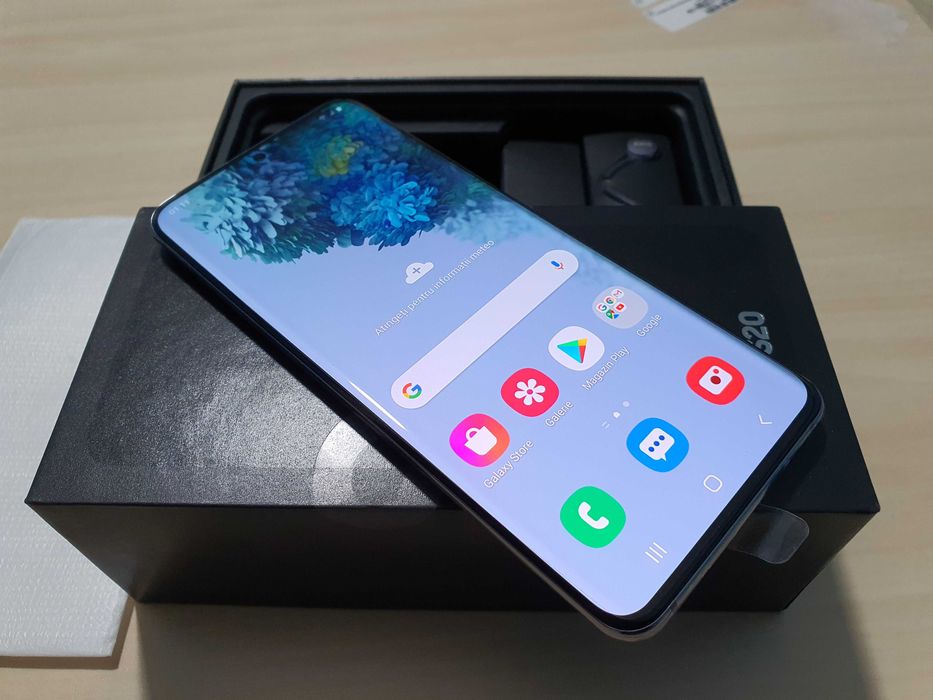 Ocazie !Impecabil.Utiliz putin.Sams.S20 5G, cu 12 Gb RAM ! accesorii