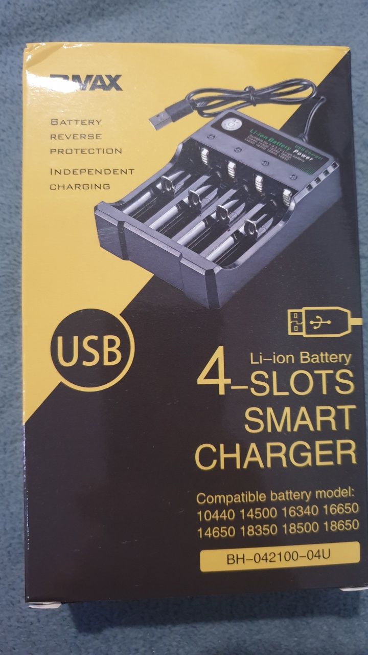 Incarcator charger 4x li ion liion litiu 18650 etc usb