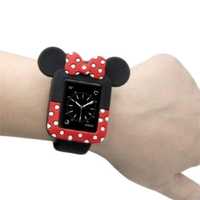 Husa protectie carcasa silicon ceas Apple Watch 38mm 42mm Mickey Mouse