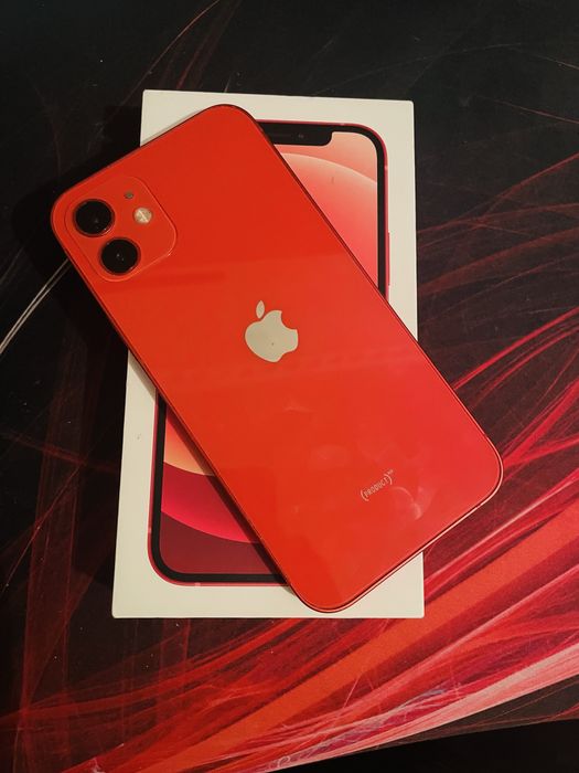 Продам IPhone 12 128gb 100% Red IOS 18.7