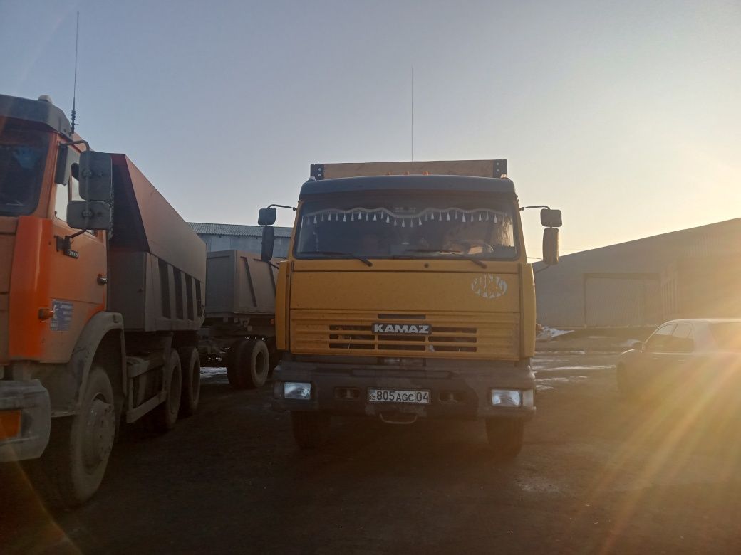 Кум, балласт, Щебень, Азф отсев доставка Камаз с прицепом без прицепа