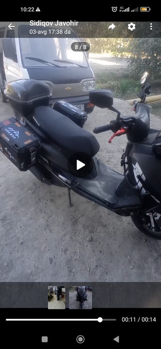 Benzinli skuter avenus yangi 330ta yurigan