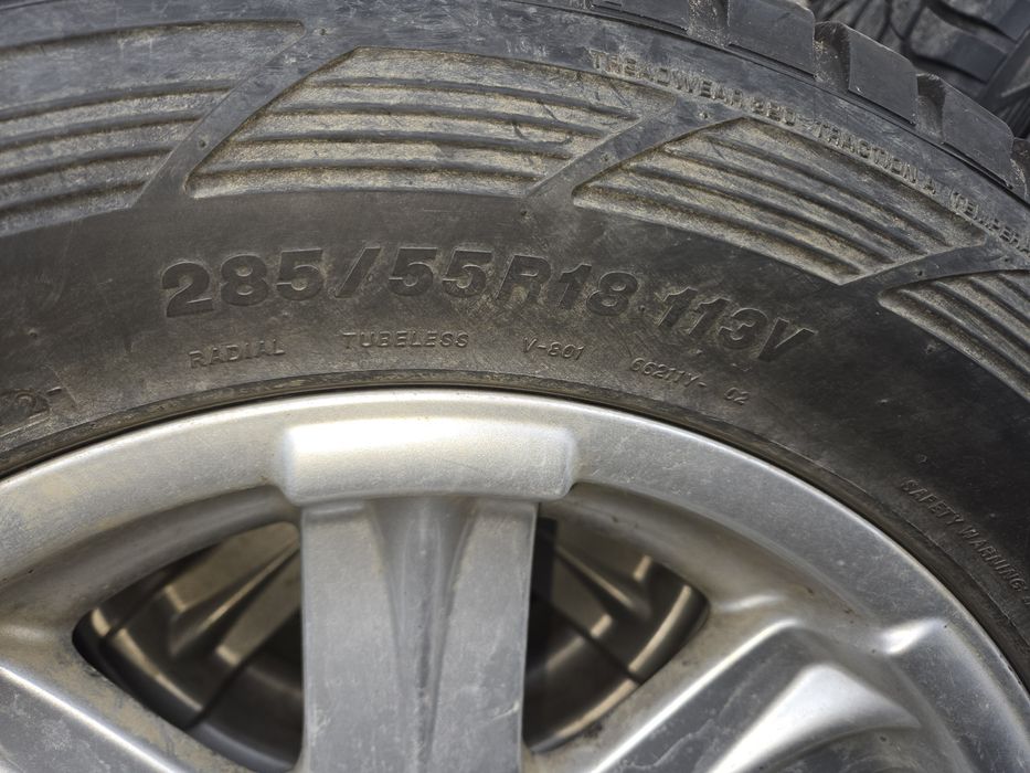 5 бр ляти джанти 18 с гуми Yokohama  285 55 18