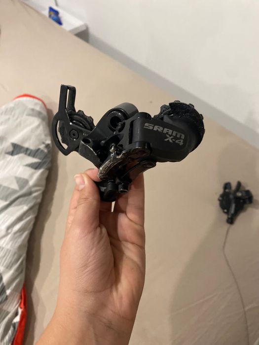 Sram x4 дерельор и команда
