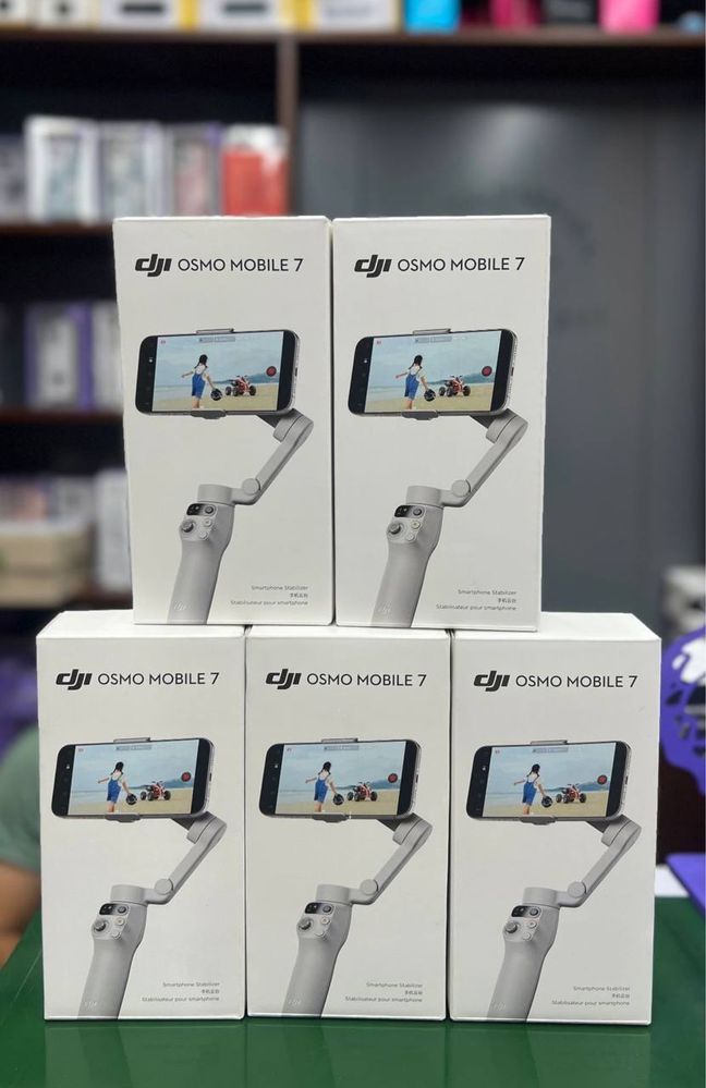 Новый Стабилизатор Dji OSMO MOBILE 7! Бесплатная Доставка!