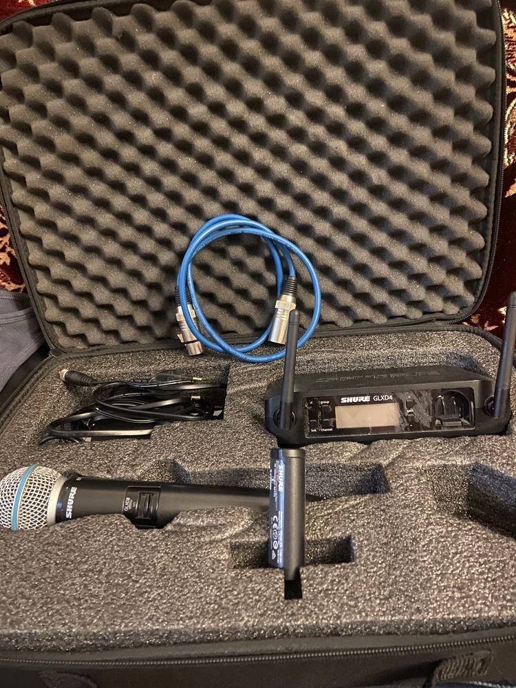 Vand microfon Shure 58A GLXD4
