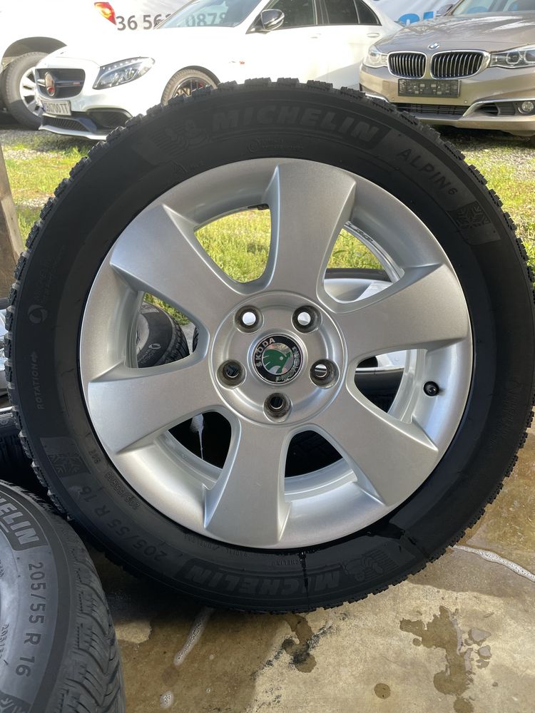 Оригинални лети джанти за Skoda,VW ,Audi 16 цола с гуми