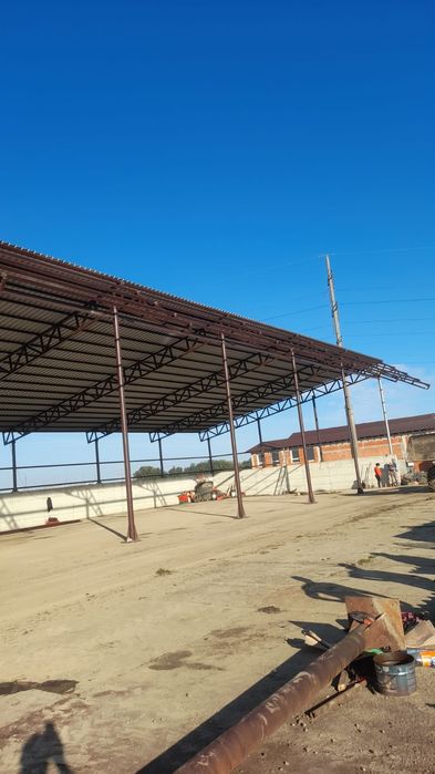 Vând hale metalice ferme zebrelite