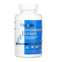Fitcode magnesium citrate 400mg 60 capsules магний цитрат 60 капсул