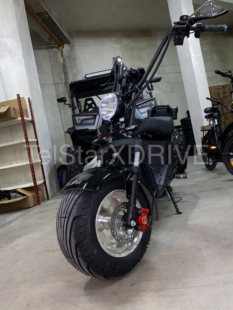 Електрически Скутер HARLEY/ХАРЛИ TS-600-4 X20PRO+ CE 60V 21AH 3000W