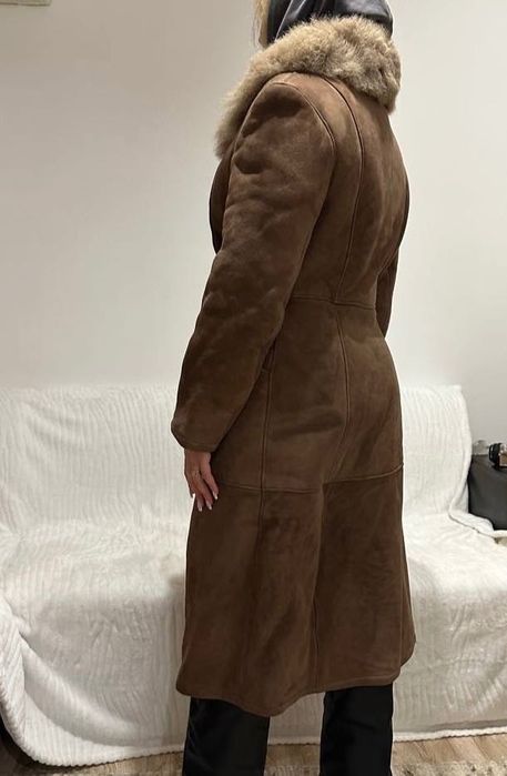 Кожух палто от овча агнешка кожа