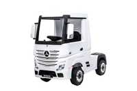 Camion electric Kinderauto Mercedes ACTROS 4x4 PREMIUM 4x45W #Alb