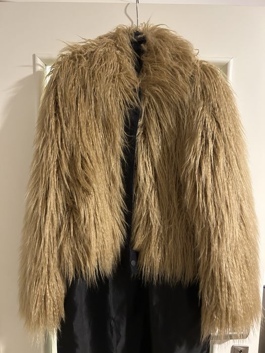 jachetă h&m imitație de blană