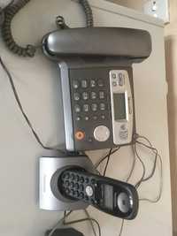 Телефон Panasonik с двумя трубками в отл. сост. в. связи переездом