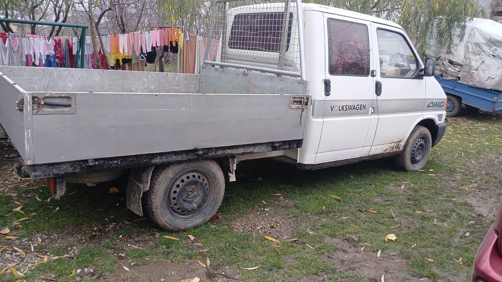Vw.t4. Syncro.  4x4..siroco.dubla cab.schimb cu. 7locuri