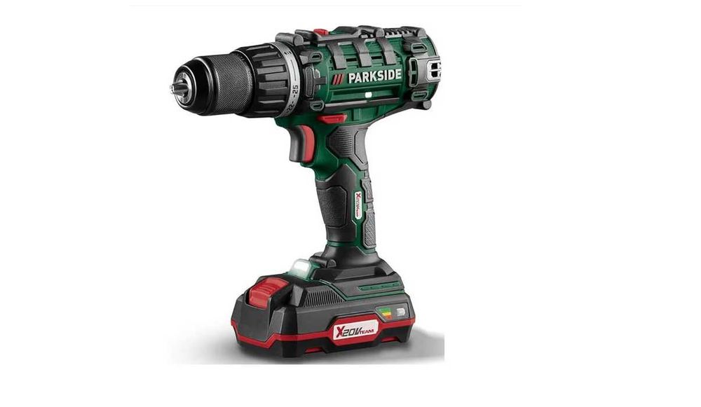 Masina de gaurit si insurubat (bormasina) Parkside 20 V cu trusa acc