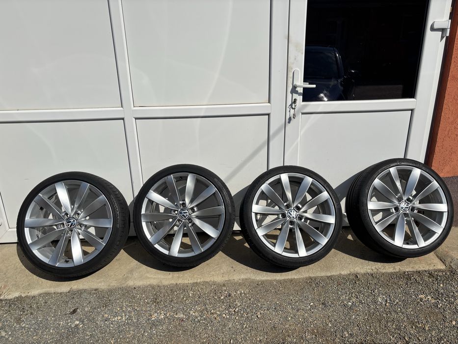 Vand jante 5x112 19 + caucucuri 235/35 R19