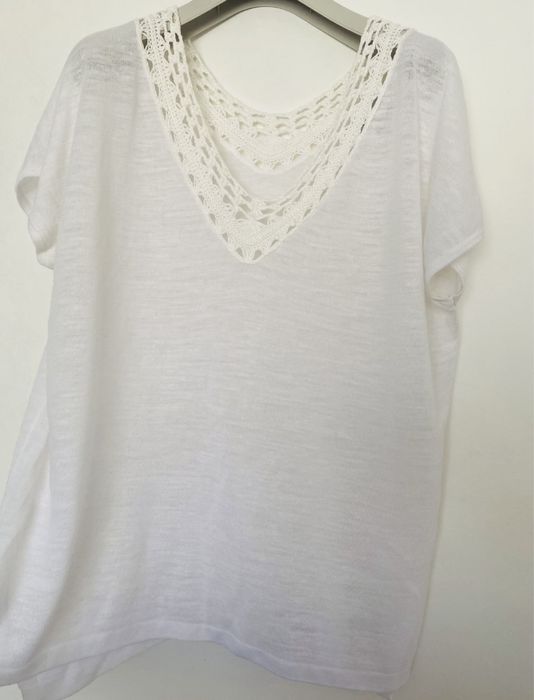 Tricou damă cu model special tip croșet