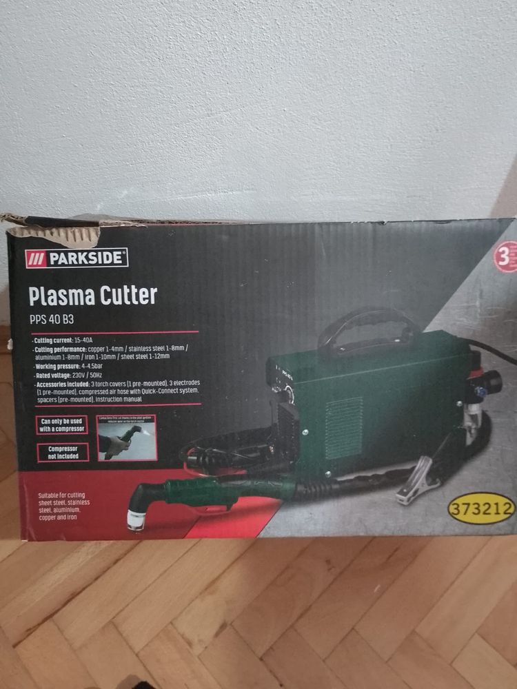 Cutter cu plasmă Parkside PPS 40 B3