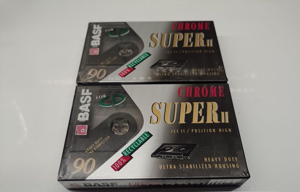 Casete Audio BASF super chrome