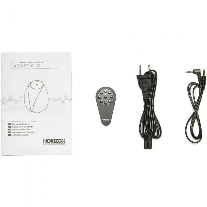 100w boxa Horizon Acustico HAV-M1200S FLOWER HI-FI ROSU