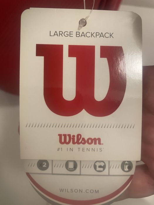 Голяма раница за 2 тенис ракети Wilson,